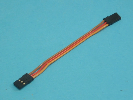 Predlžovací kábel JR 10 cm s dutým jadrom 0,25 mm2