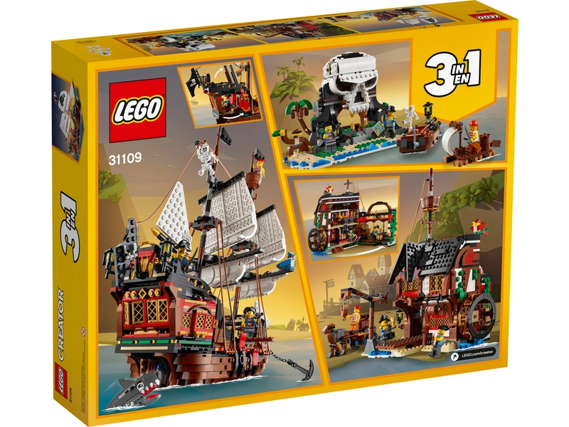 LEGO Creator – Pirátska loď