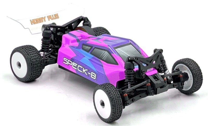 Hobby Plus Speck-B Brushless Buggy 2WD 1:24 RTR růžovo-fialová