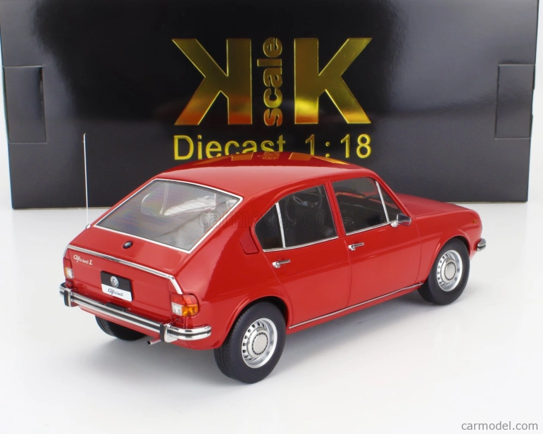 Alfa romeo Alfasud 1.3 1972 v mierke 1:18 červená