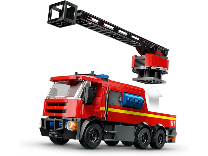 LEGO City - Hasičská stanica s hasičským vozidlom
