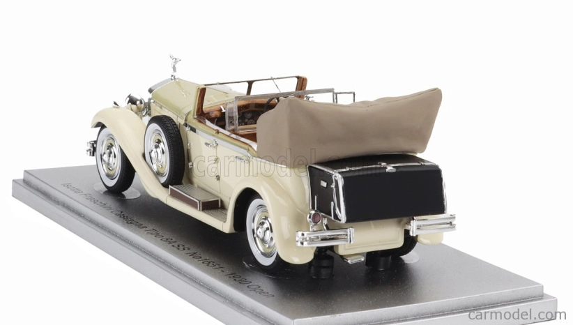 Kess-model Isotta fraschini Tipo 8a Ss Castagna Ch.1651 Cabriolet Open 1930 1:43 Beige