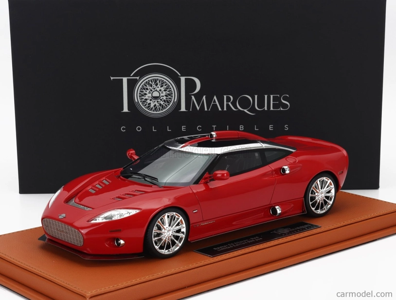 Topmarques Spyker C8 Aileron 2011 1:18 Red Met