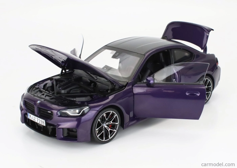 Minichamps BMW radu 2 M2 Coupe (g87) 2023 1:18 Purple