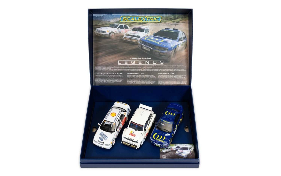 Autíčka Rally SCALEXTRIC C4612A - Colin McRae Triple Pack (1:32)