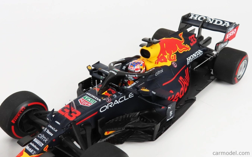 Minichamps Red bull F1 Rb16b Honda Ra620h Aston Martin N 33 1:18, tmavě modrá