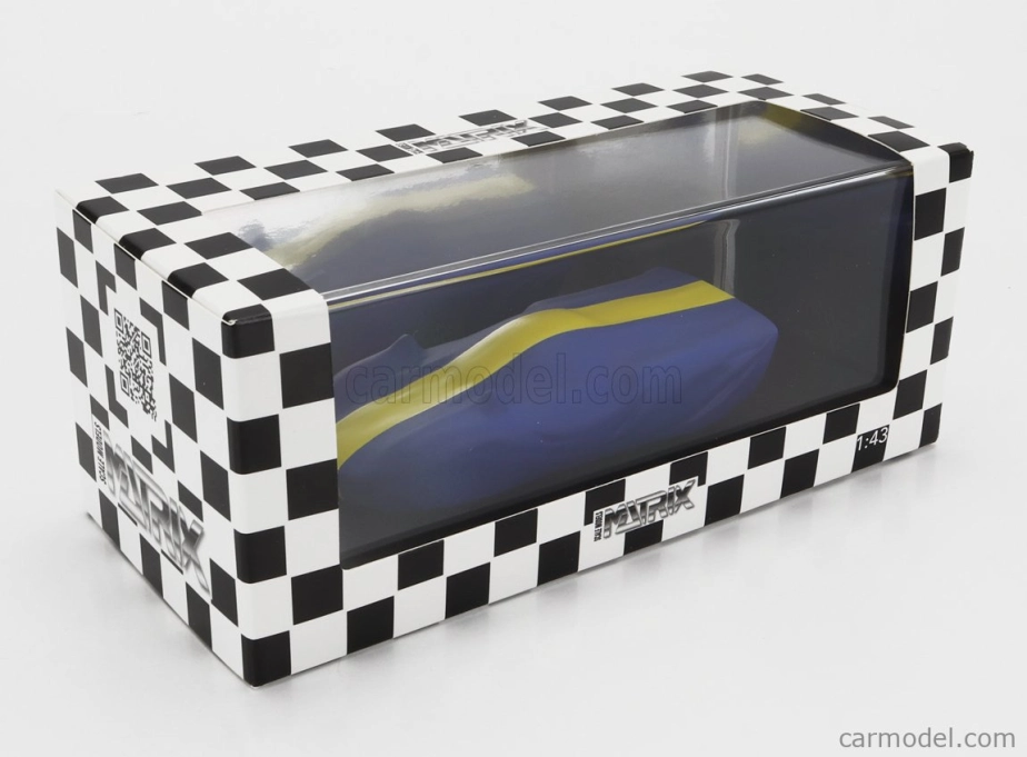 Modely v mierke Matrix Lola Under Cover - T70 Mkiii Race Version 1967 1:43 Blue Yellow