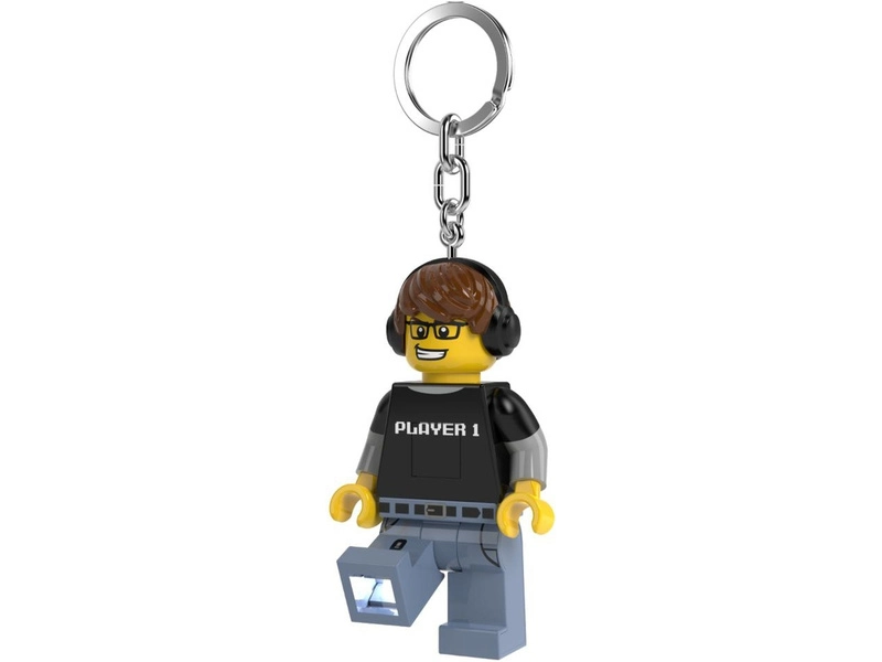 LEGO svietiaca kľúčenka – Hráč videohier