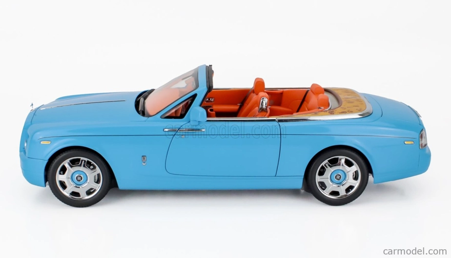 Kyosho Rolls royce Phantom Drophead Cabriolet 2-dverový 2013 1:18 Light Blue