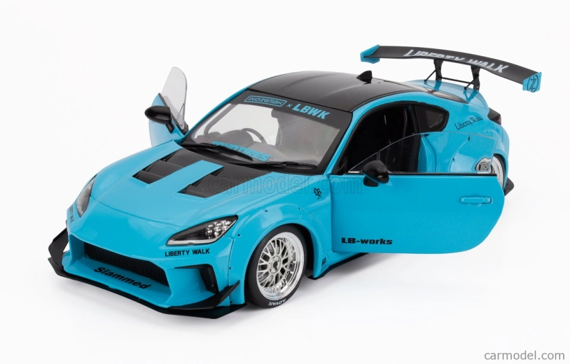 Solido Toyota Gr86 Lbwk Body Kit Coupe 2024 1:18 Baby Blue