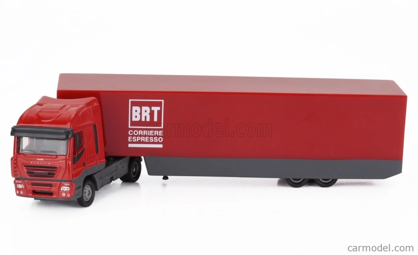Newray Iveco fiat Stralis 540 Truck Cassonato Brt Bartolini Corriere Espresso 2009 1:87 Red