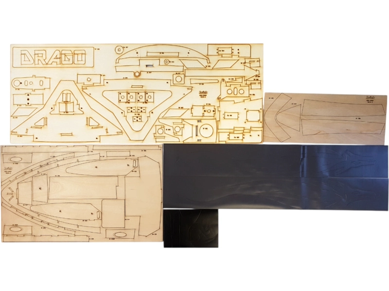 Krick Drago RC plachetnice 1:6 kit