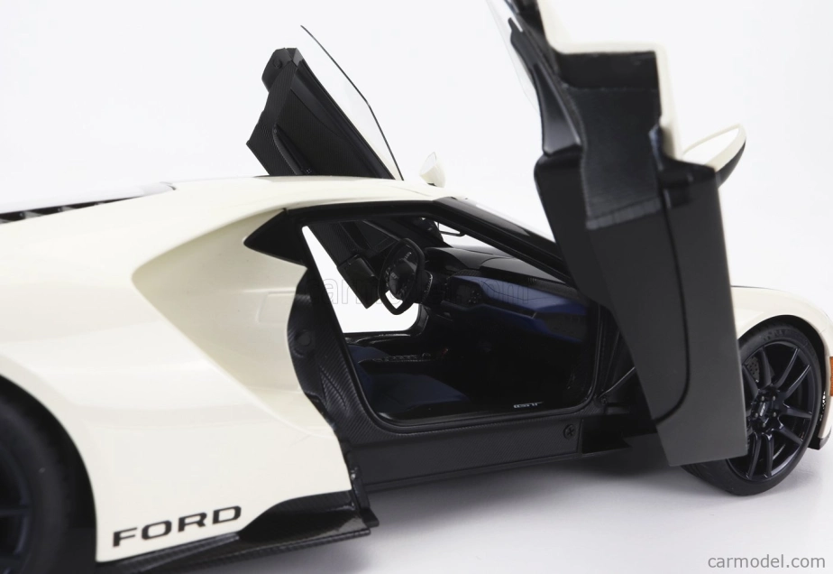 Autoart Ford usa Gt Heritage Edition Prototype 2020 1:18 Winbledon White Antihmota Blue