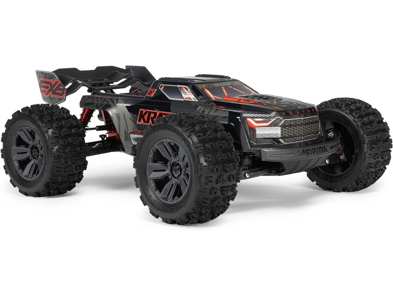 RC auto Arrma Kraton 6S BLX V6 1:8 4WD Extreme Bash RTR, čierne
