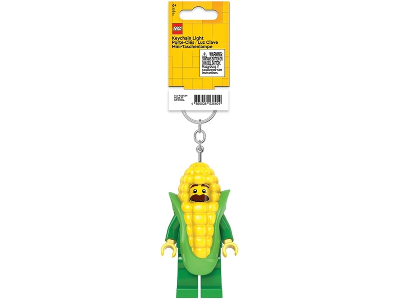 LEGO svietiaca kľúčenka - kukurica