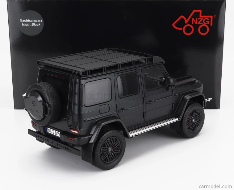 Nzg Mercedes benz G-class G63 4x4 Amg 2023 1:18 Night Black