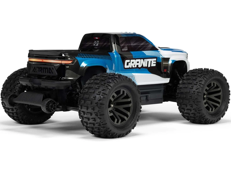 RC auto Arrma Granite 223S BLX 1:10 4WD RTR DSC, ocelová