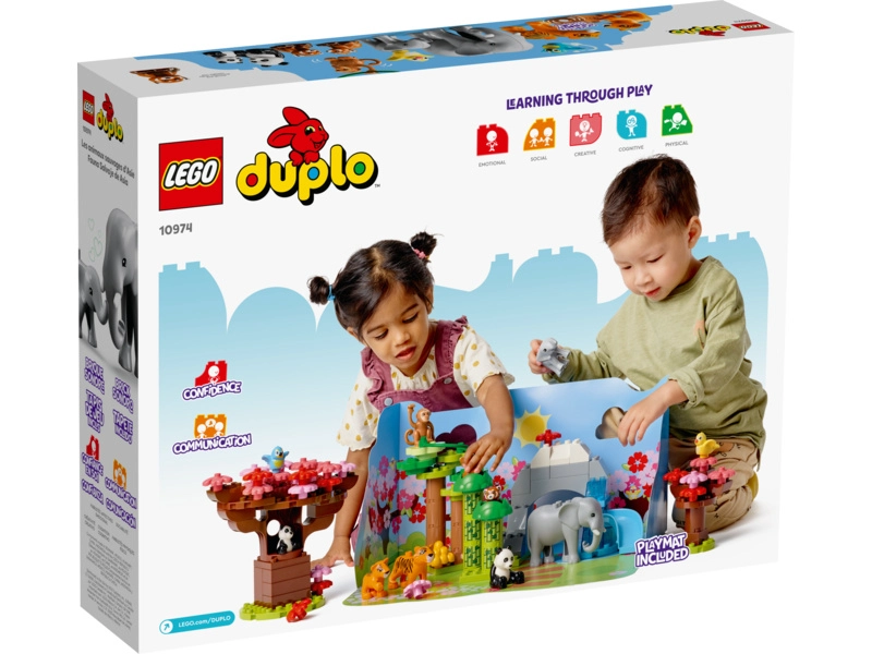 LEGO DUPLO - Divoké zvieratá Ázie