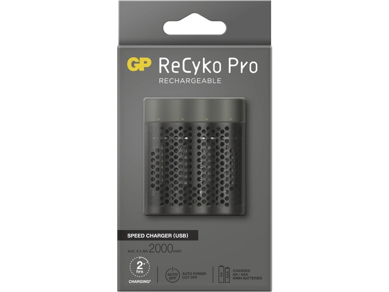 GP USB nabíječ Speed E451 + 4AA GP ReCyko Pro 2000