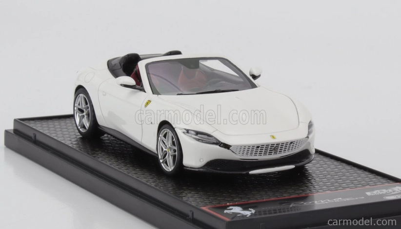 Bbr-models Ferrari Roma Spider Open 2020 1:43 Bianco Cervino - Biela