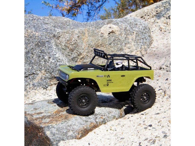 RC auto Axial SCX24 Deadbolt 1:24 4WD RTR, zelené