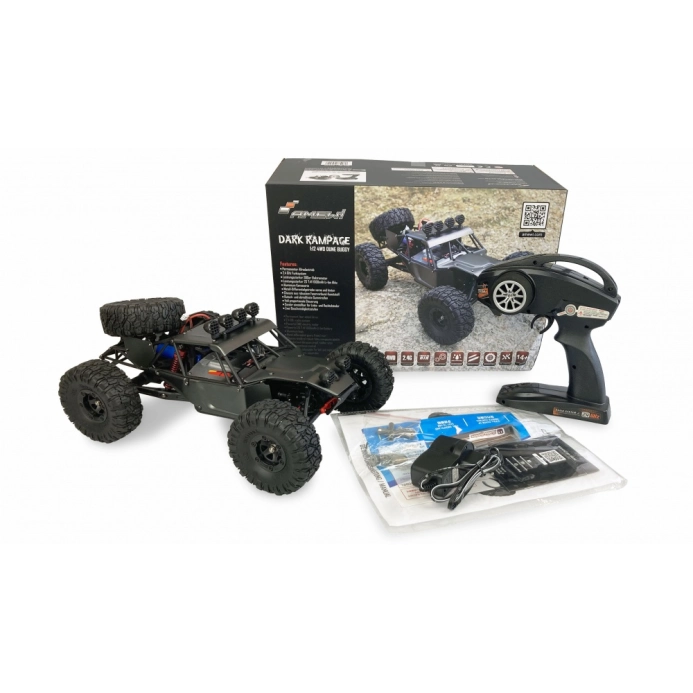 ROZBALENO-RC pouštní buggy Dark Rampage 4WD 1:12 RTR