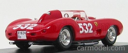 Art-model Ferrari 315s N 532 Mille Miglia 1957 W.von Trips 1:43 Red