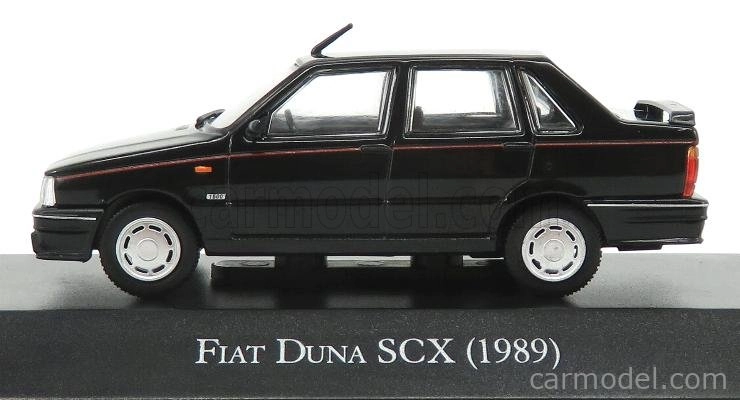 Edicola Fiat Duna Scx 1989 1:43 čierna