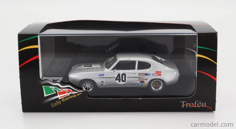 Trofeu Ford england Capri 2600 Rs N 40 3. Silverstone 1971 Gerry Birrel 1:43 Strieborný