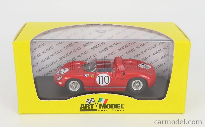 Art-model Ferrari 250p Ch.0812  N 110 1:43, červená