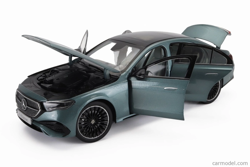 Mercedes benz triedy E (w214) Amg Line 2024 v mierke I 1:18 Veľmi svetlá zelená met.