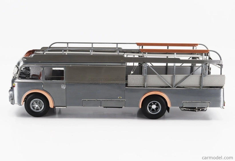 Cmc Fiat 642rn2 Truck Bartoletti F1 Ferrari Car Transporter 1957 1:18 Čirá Povrchová Úprava Šedá