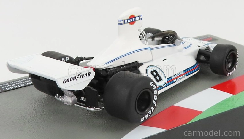 Edicola Brabham F1 Bt44 Team Martini Racing N 8 Brazilian Gp 1975 Carlos Pace 1:43 Biela