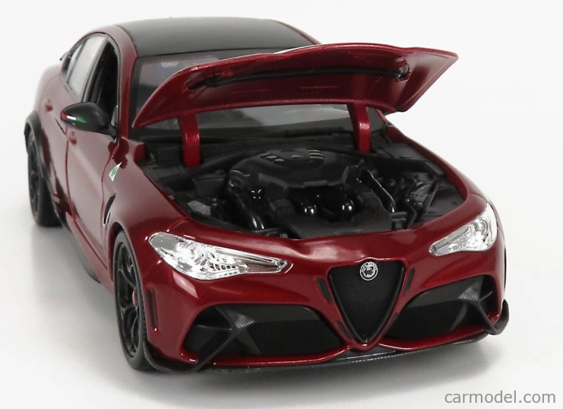 Bburago Alfa romeo Giulia Gta 2020 1:18 Rosso Alfa Met - Tmavě Červená Met