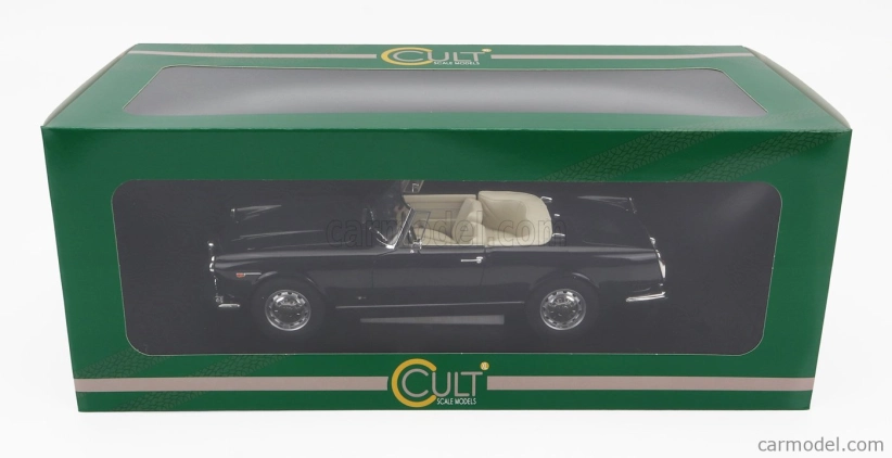 Modely v mierke Alfa romeo 2600 Spider Touring Cabriolet Open 1961 1:18 Black