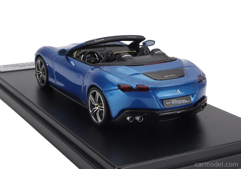 Looksmart Ferrari Roma Spider Open 2020 1:43 Blu Corsa - Modrá Met