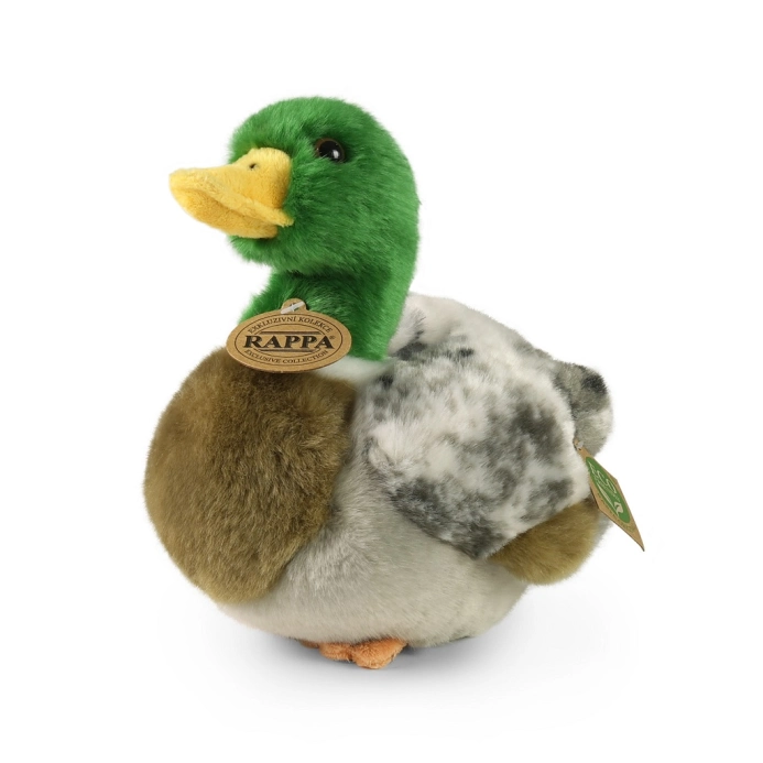 Rappa Plyšová kačica divá 20 cm ECO-FRIENDLY