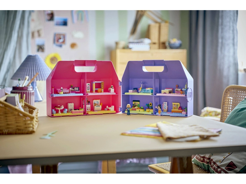 LEGO Friends - Kreativní kufřík a domek pro panenky