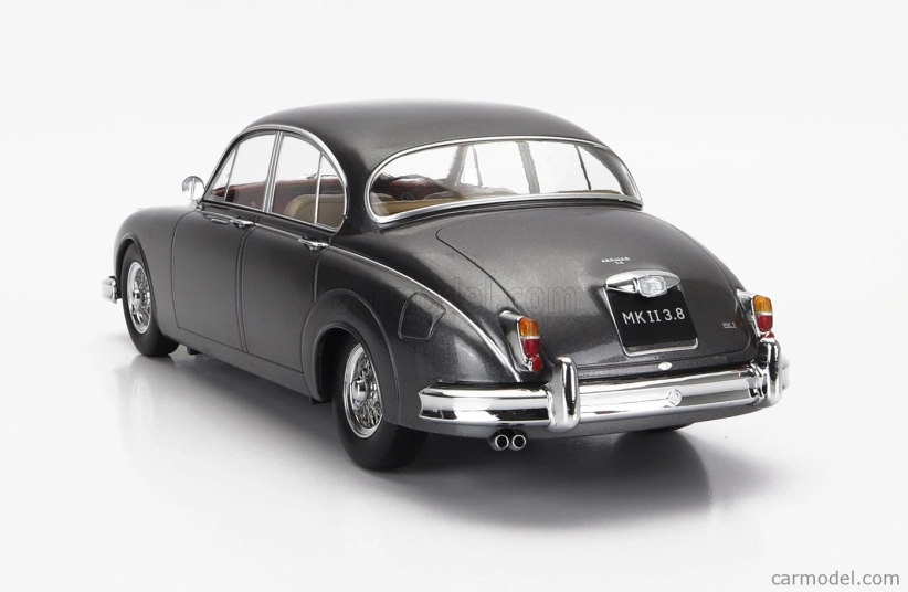 Jaguar Mkii 3.8 Rhd 1959 v mierke 1:18 Dark Grey Met