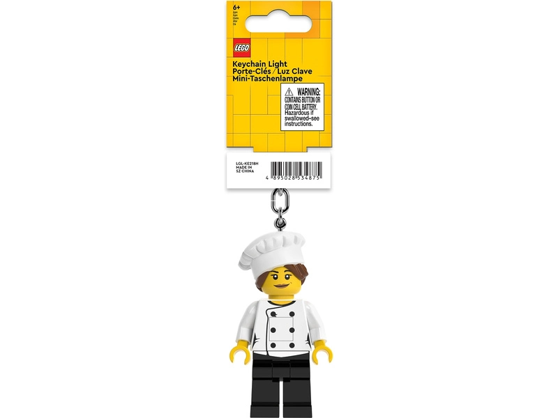 LEGO svietiaca kľúčenka – Šéfkuchárka