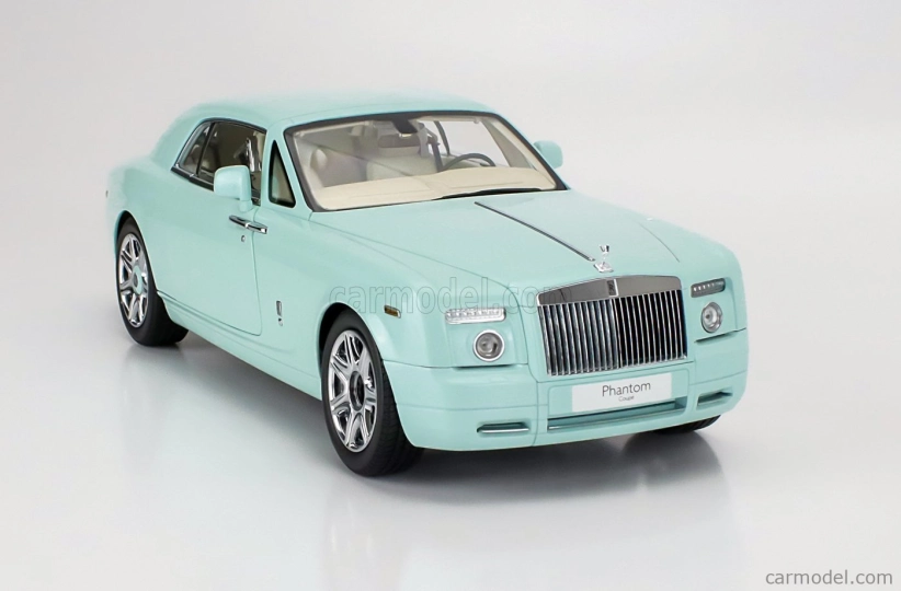 Kyosho Rolls royce Phantom Coupe 2-door 2008 1:18 Turquoise