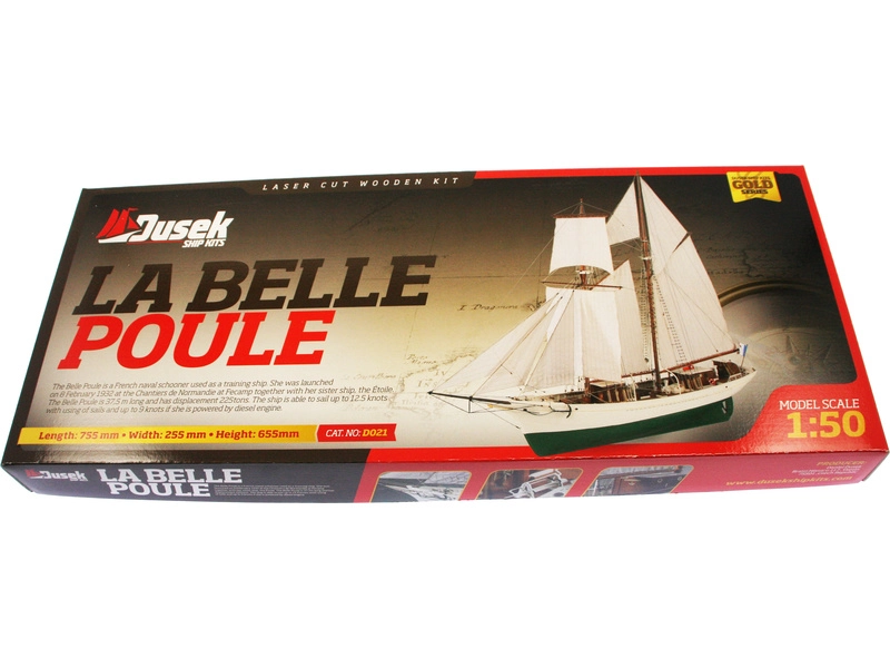 Dušek La Belle Poule 1932 1:50 kit