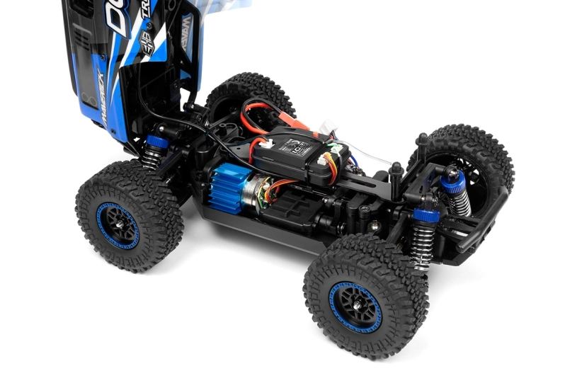 RC auto Maverick Doha 1/20 4WD Electric Truck, modrá