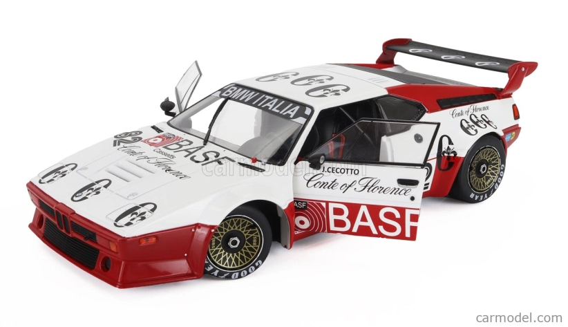 Werk83 BMW M1 Procar N 82 Procar Series 1980 Johnny Cecotto 1:18 červená biela