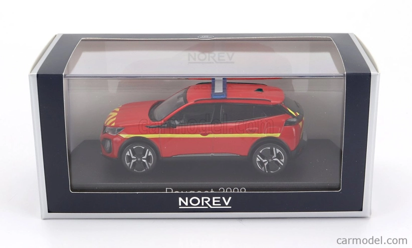 Norev Peugeot 2008 Pompiers 2024 1:43 Červená