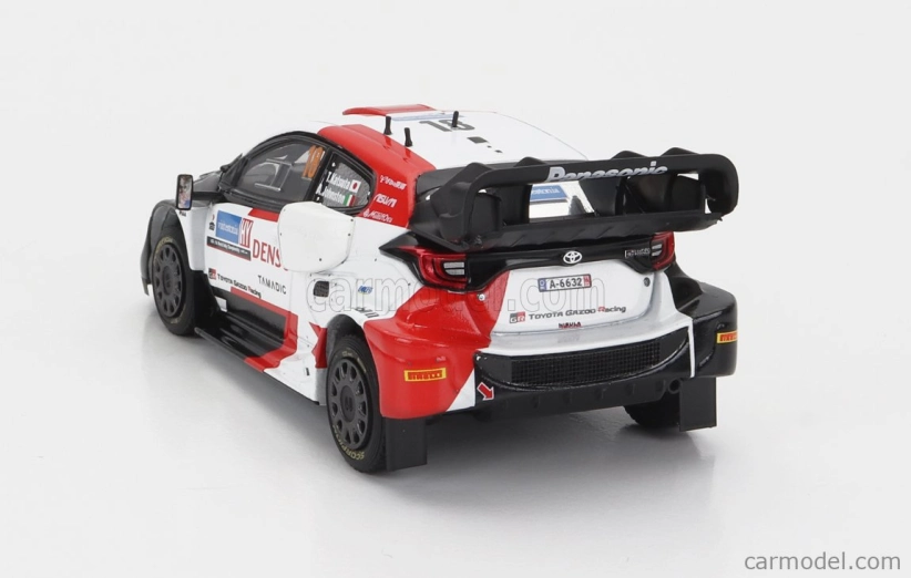Ixo-models Toyota Yaris Gr Rally1 Team Toyota Gazoo Racing Wrt N 18 7th Rally Estland 2022 Takamoto Katsuta - Aaron Johnston 1:43 Biela červená čierna
