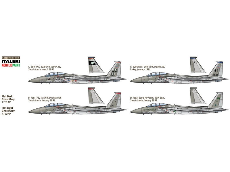 Italeri F-15C EAGLE (1:48)