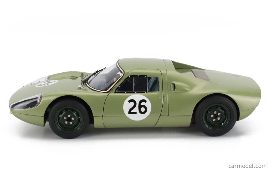 Cmc Porsche 904 Carrera Gts Ch.904-025 N 26 Silverstone International Grand Touring 1964 Innes Ireland 1:18 Zelená