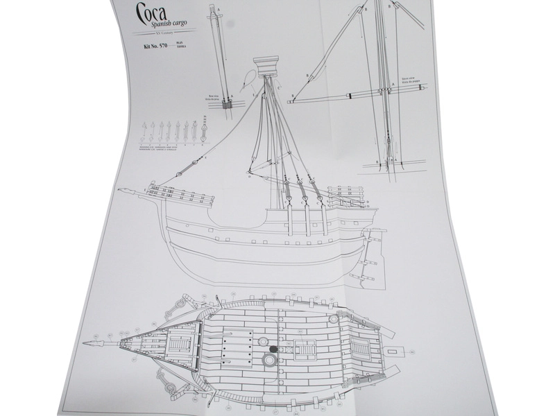 AMATI Coca – Karacke 15. storočie 1:60 kit