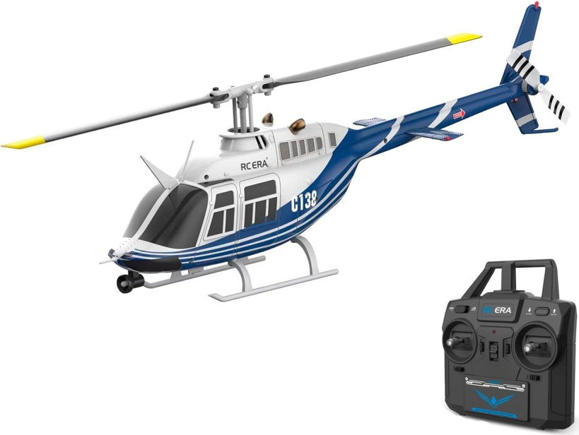 RC vrtulník Jet Ranger C138, modrá